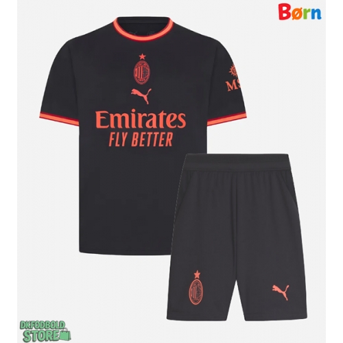 AC Milan Rafael Leao #10 Replika Babytøj Tredje sæt Børn 2026-27 Kortærmet (+ Korte bukser)